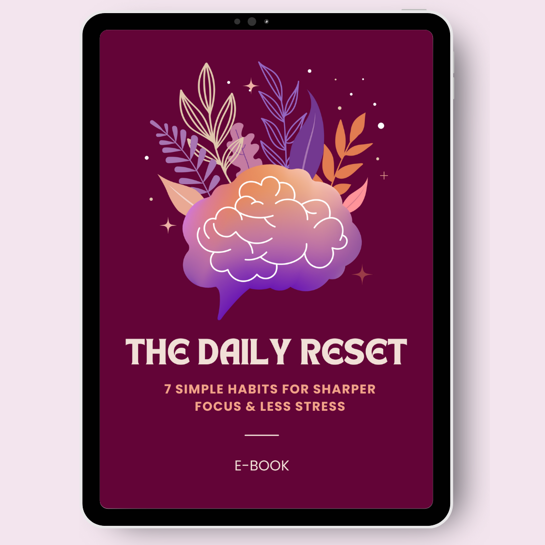 FREE - Sharper Focus & Less Stress E-Book