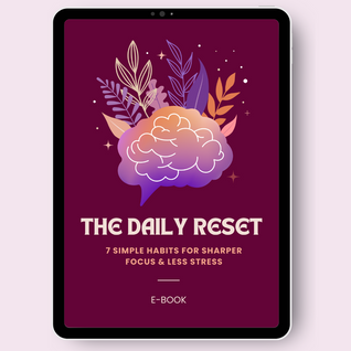 FREE - STAY FOCUSED & BALANCED E-BOOK