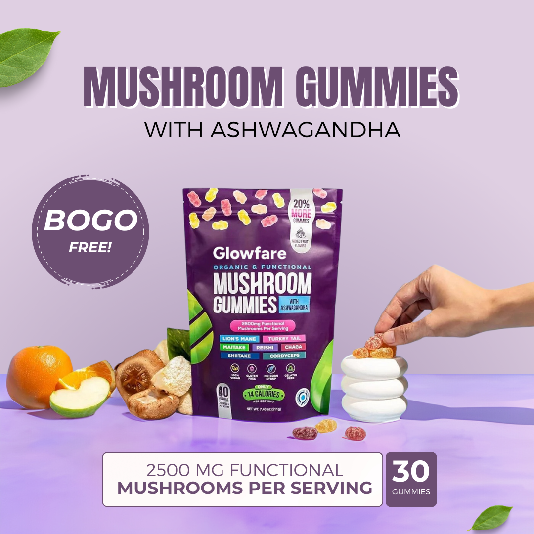 Brain Boosting Mushroom Gummies