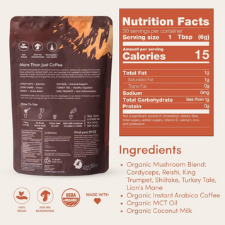 Mushroom Coffee for Natural Energy